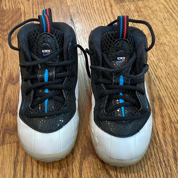 Nike Little Posite Pro TD 3D Safari Youth Size 7C Sneakers. Excellent Condition. - Picture 12 of 13